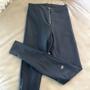 Alo leggings wirh zipper